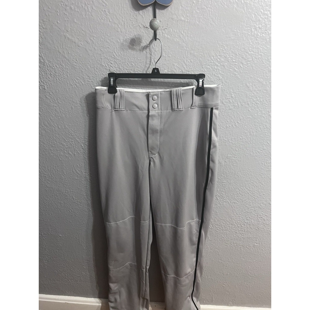 Champro Gray Blue Strip‎ Baseball Pants Size Adult Medium
